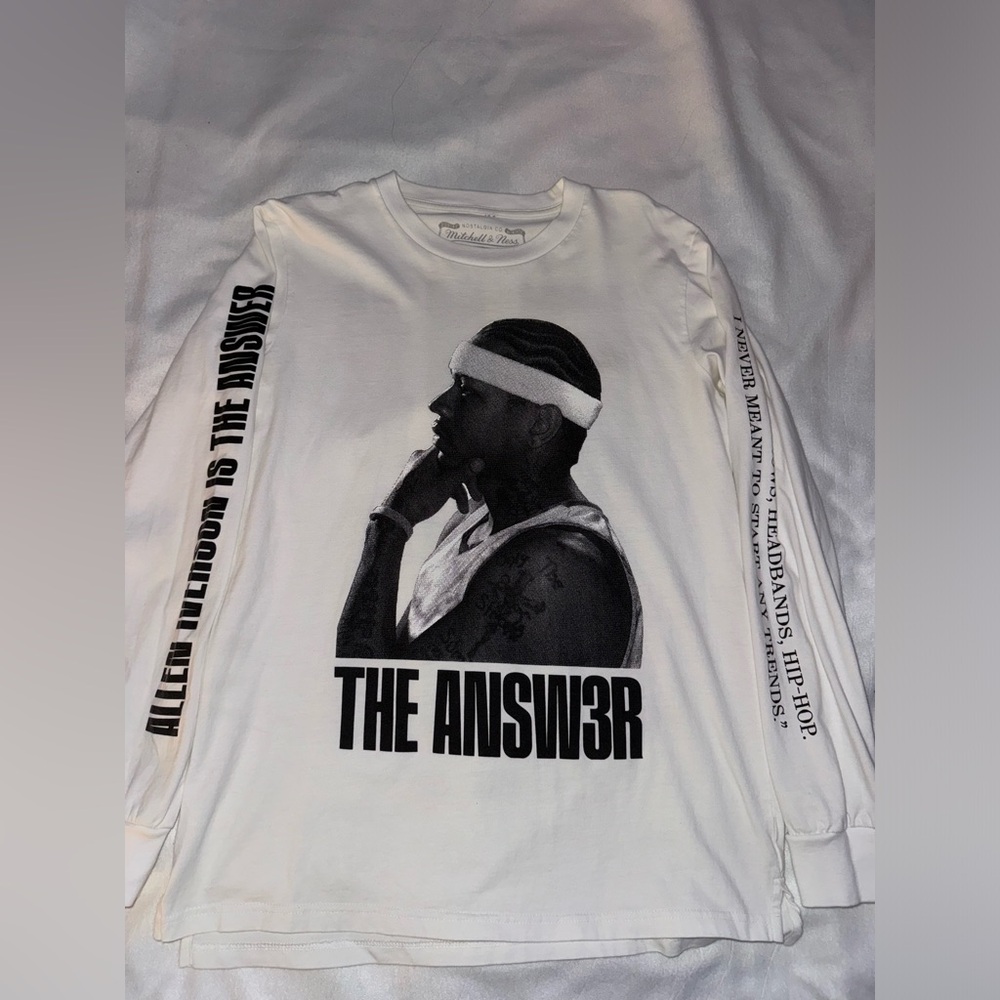 Allen Iverson Mitchell n Ness Long Sleeve